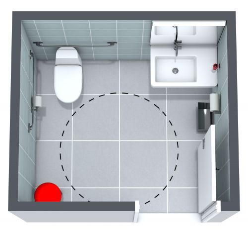 Single User ADA Bathroom