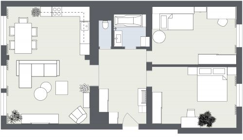 Spacious 2 Bedroom Apartment