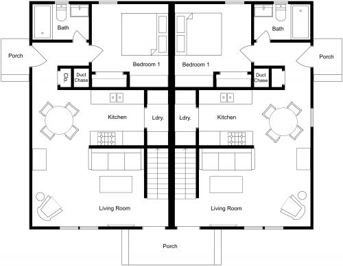 Duplex Plan