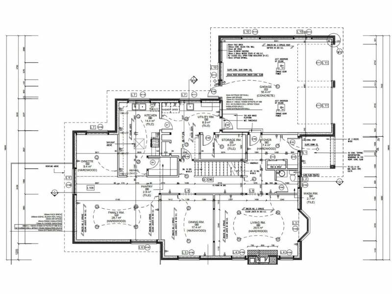 Floor plan cost architect