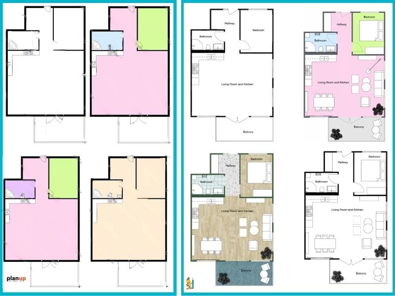 Customization of Floor Plans